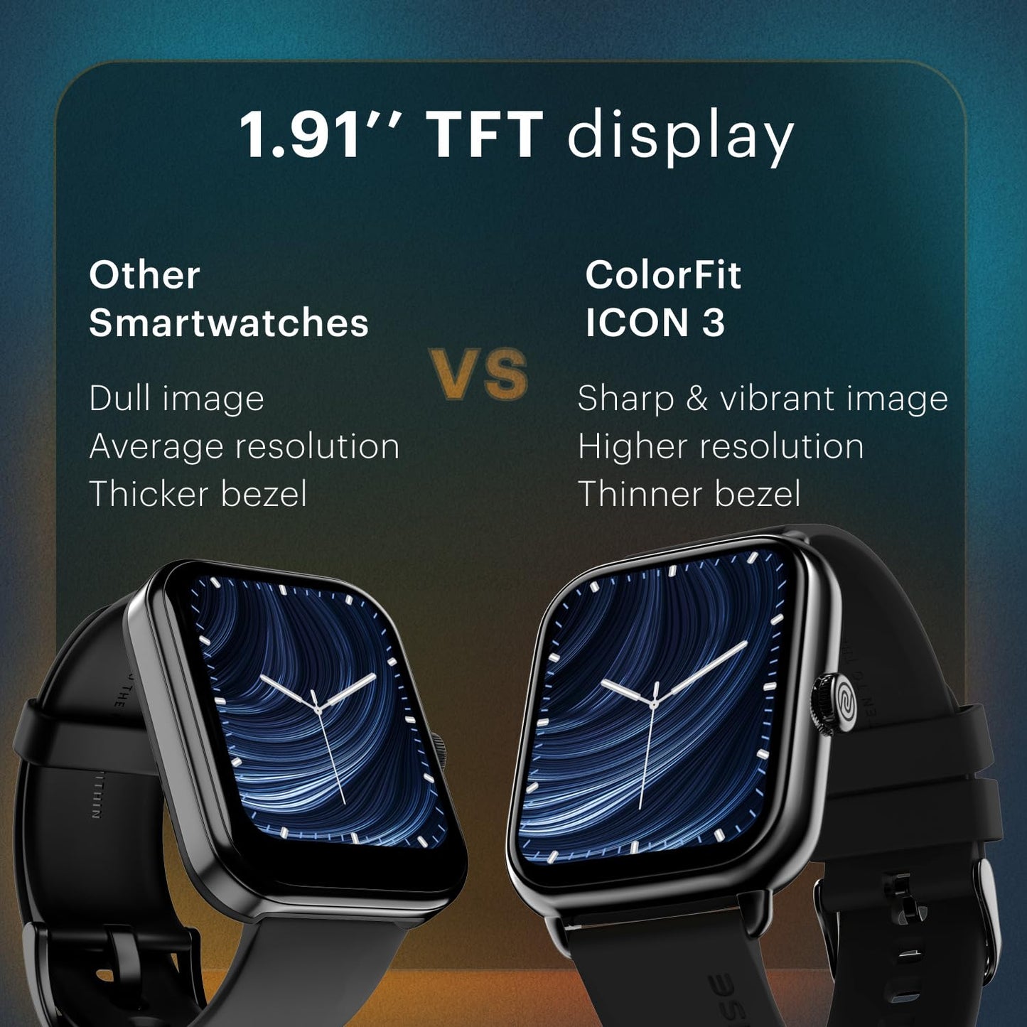 Noise Icon 3 1.91" Display, Bluetooth Calling, Metallic Finish Smart Watch, Voice Assistant, 7 Days Battery, 100 Sports Modes, Smartwatch for Men and Women (Elite Silver)