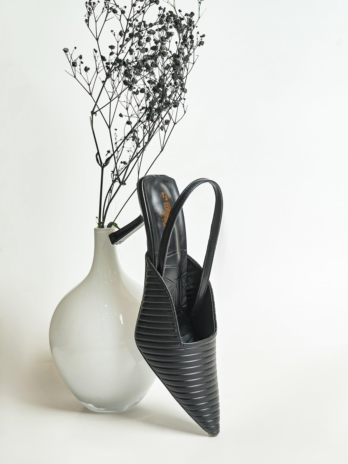 SilverArrow Womens Cove Serenade Black Heeled Sandal_7 UK (4nahl206)