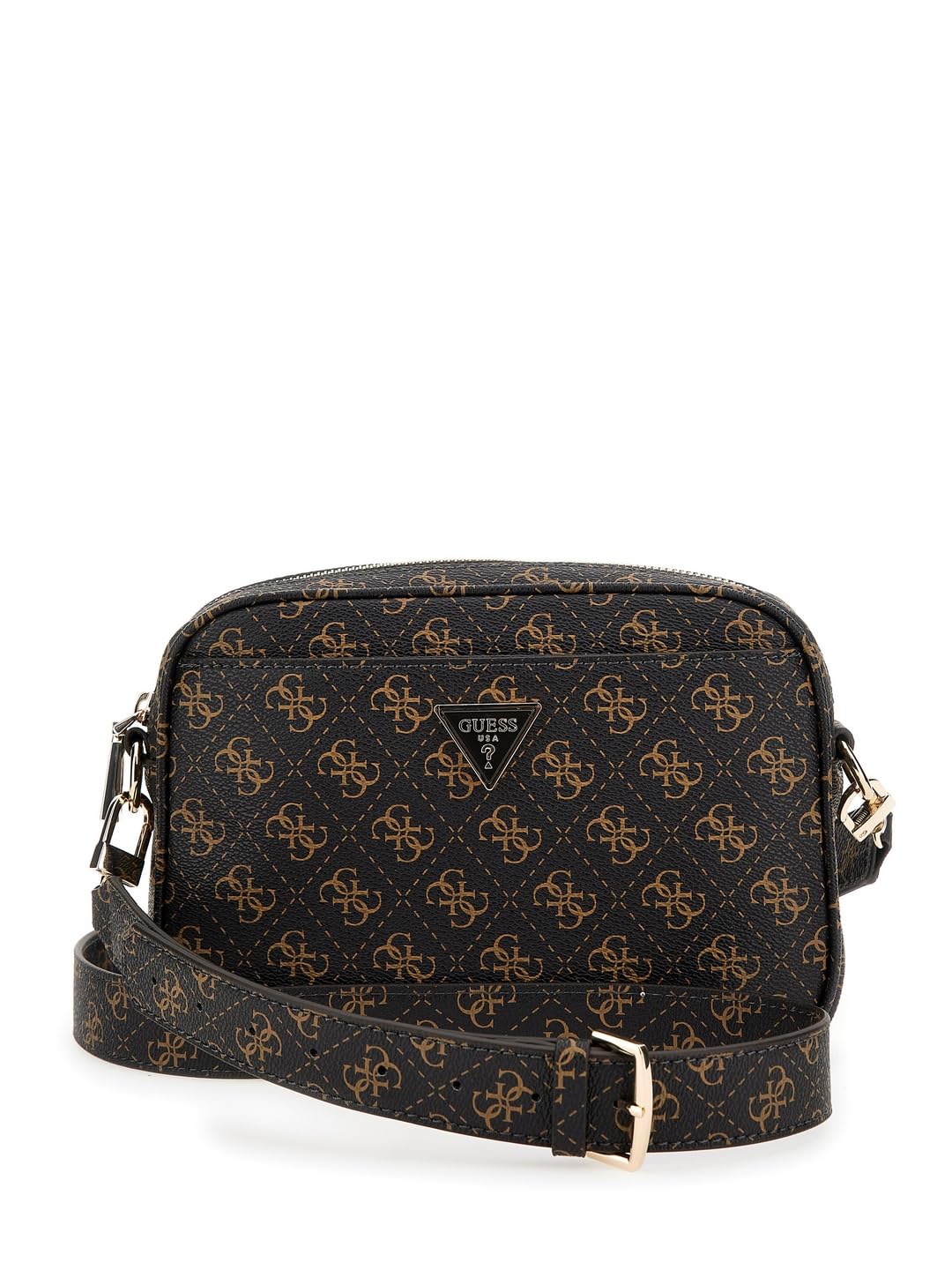 GUESS Women's Black Printed Crossbody Bag| Ladies Purse Handbags | Gift For Ladies