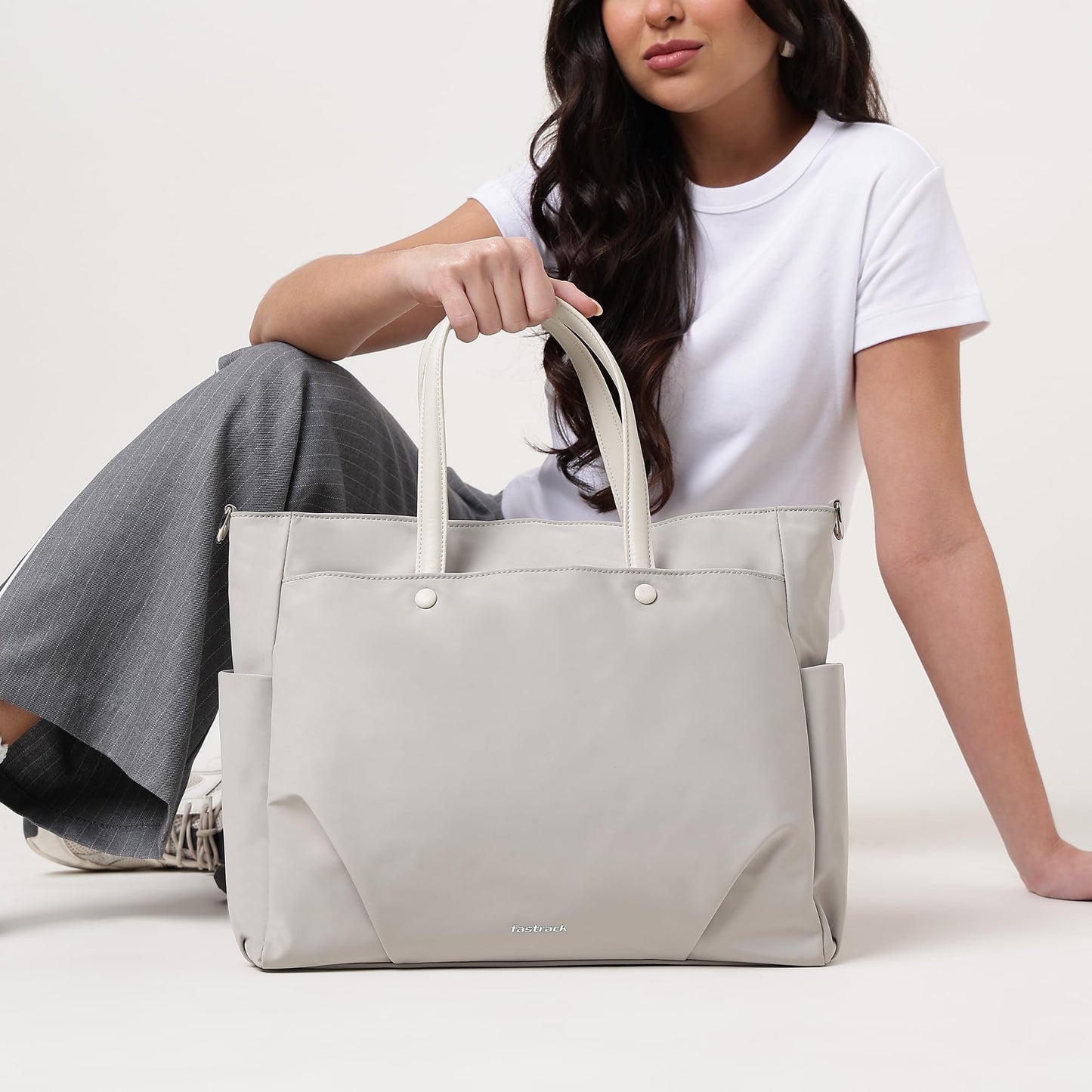 Nylon Edge Laptop Tote | Laptop Bag for Women & Men | Dual Carry Options | Fits 15" Laptop | Nylon Material