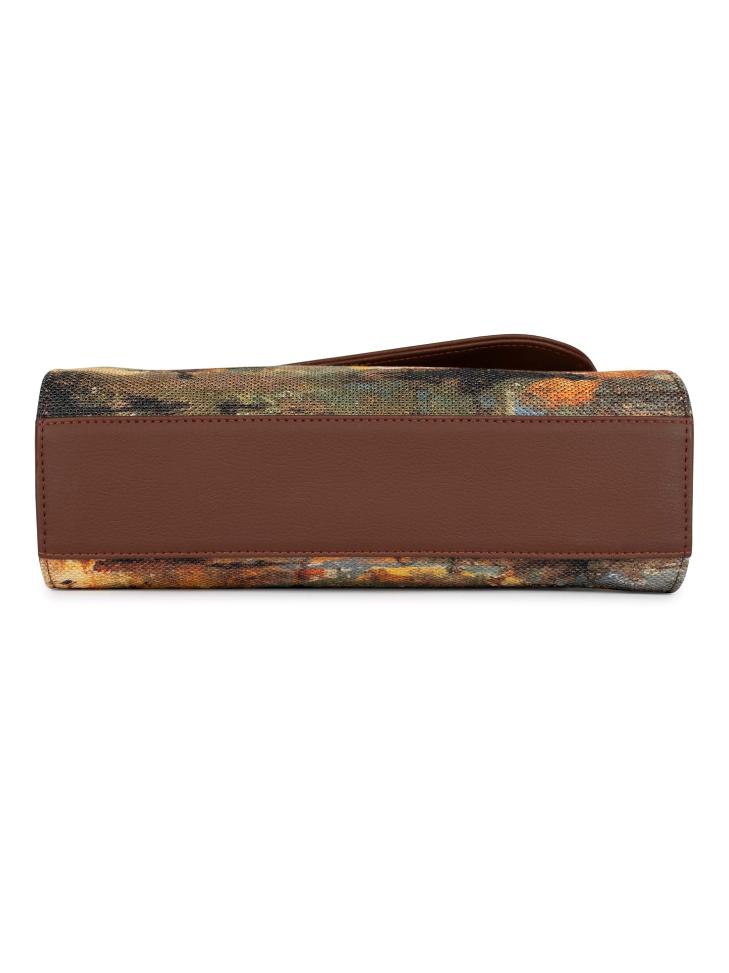 ZOUK Rhea Kapoor Mini Shoulder Bag - Bombay Tapestry | Vegan Leather Shoulder Bag for Women | Multicolor