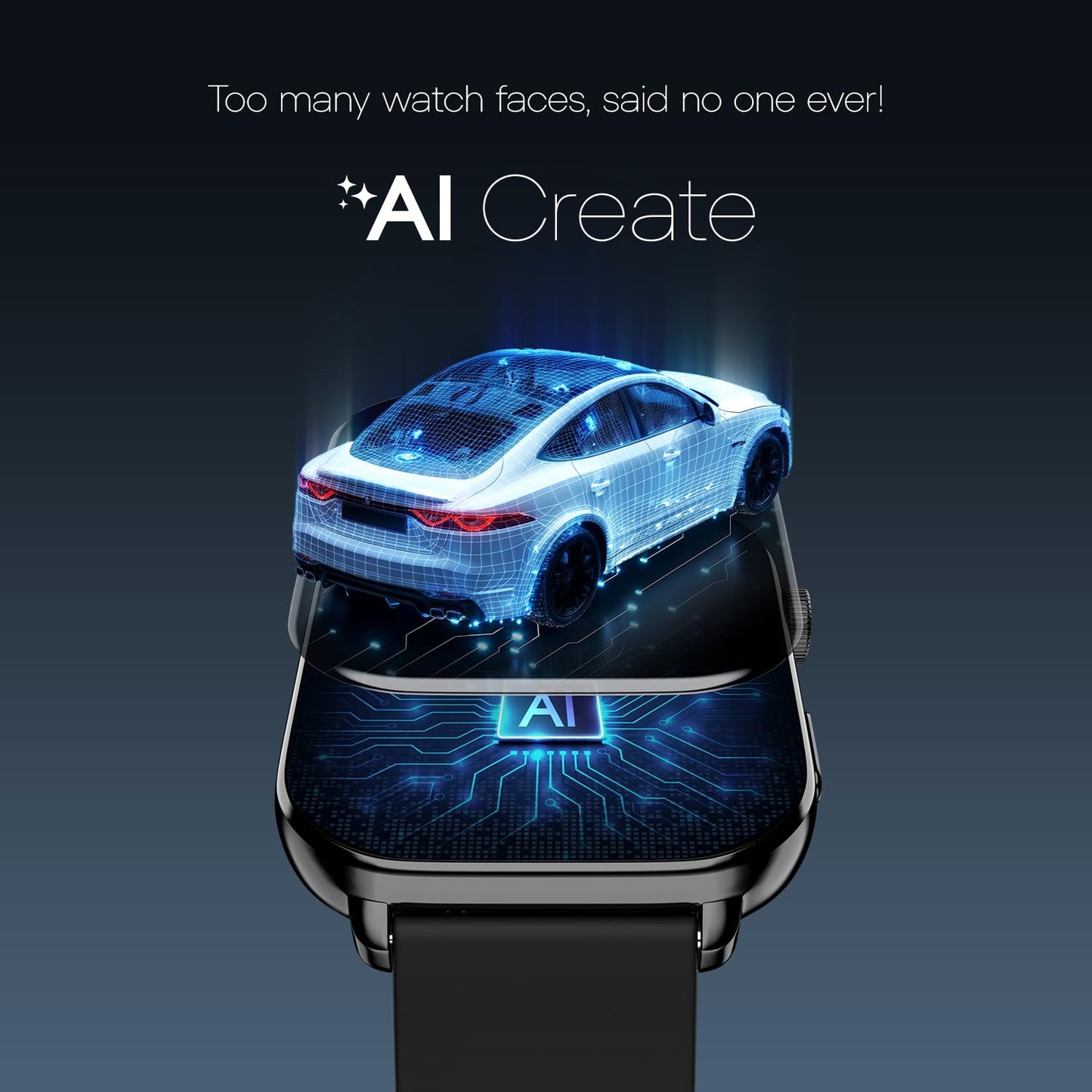 Noise ColorFit Pulse 4 Max Smartwatch - Silver Link