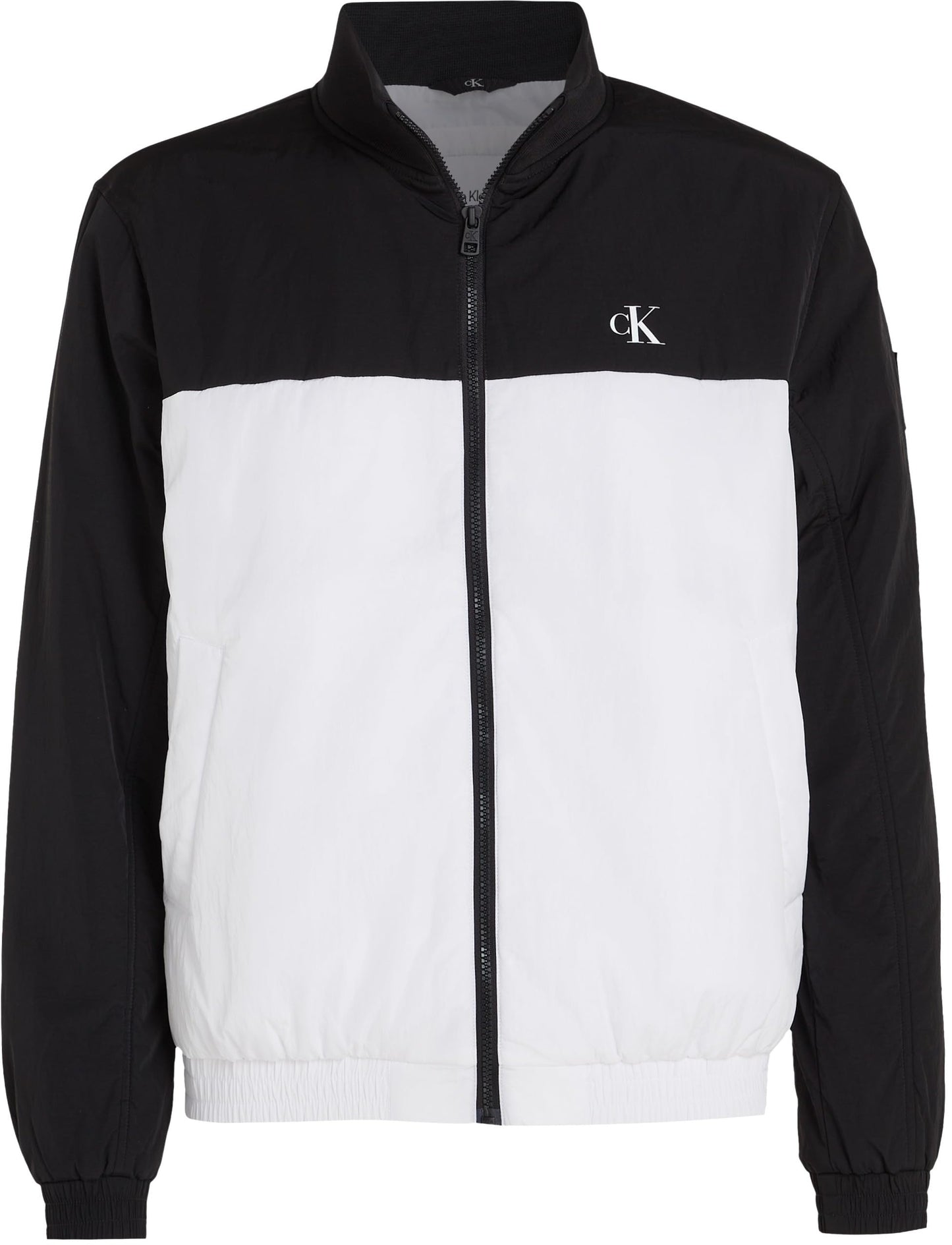 Calvin Klein Mens White Color Jacket (L)