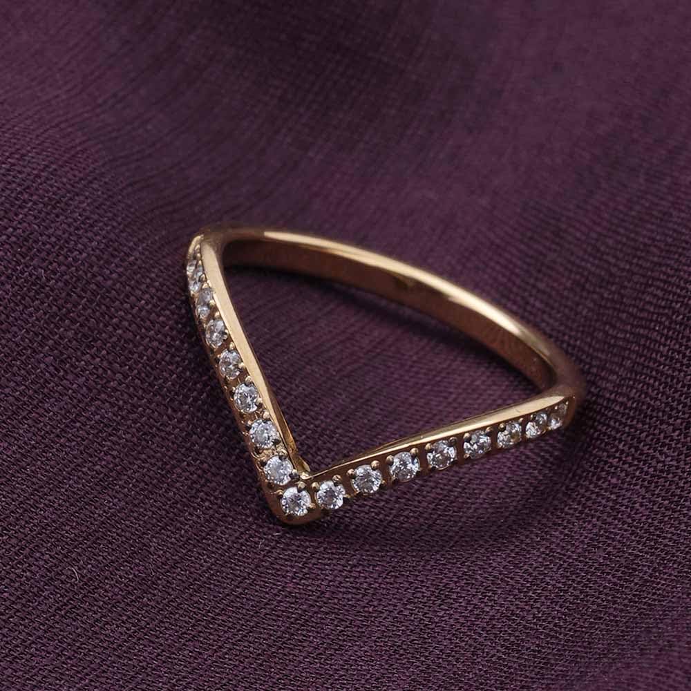 PALMONAS Chevron Ring