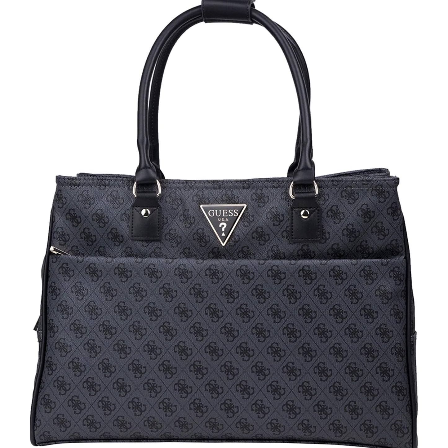 GUESS Women's Navy Printed Shopper Tote Bag| Ladies Purse Handbags | Gift For Ladies