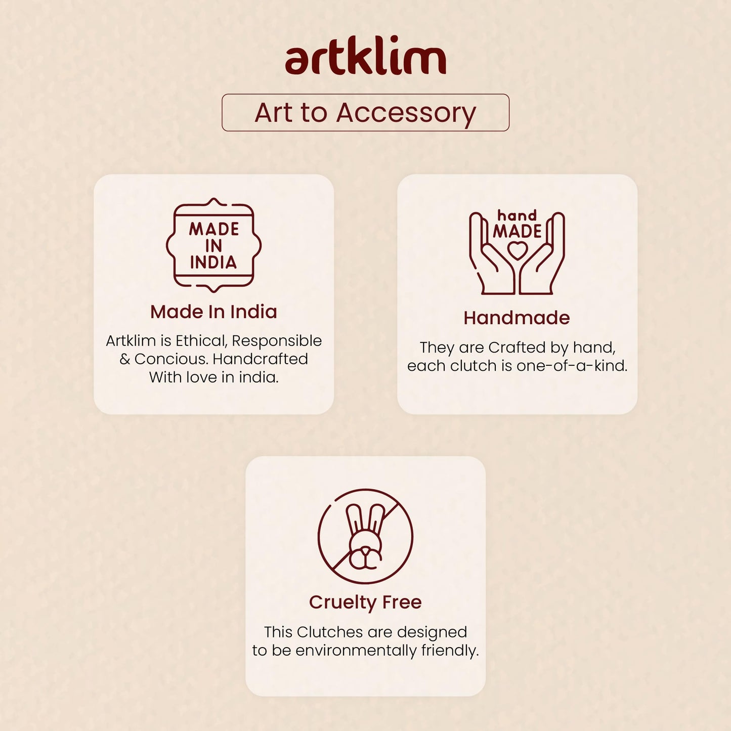 Artklim Black Shimmery Fabric Party Clutch Bag For Women
