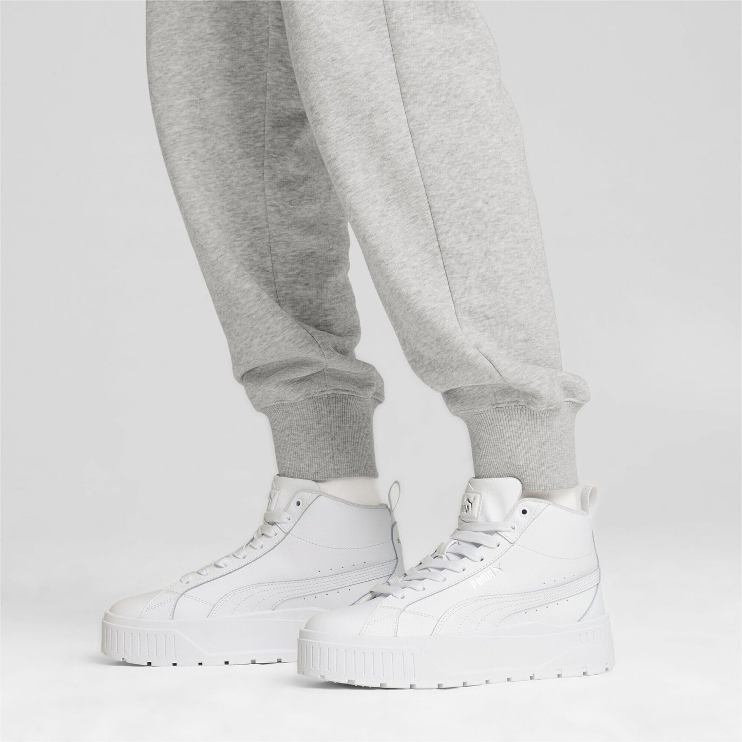 Puma , Women, Karmen II Mid, White-White-Silver, Sneaker, 6UK, (39745901)