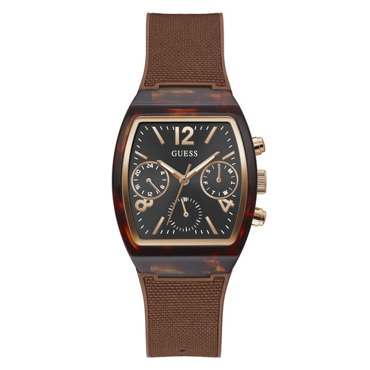 GUESS Analog White Dial Women's Watch-GW0306L3