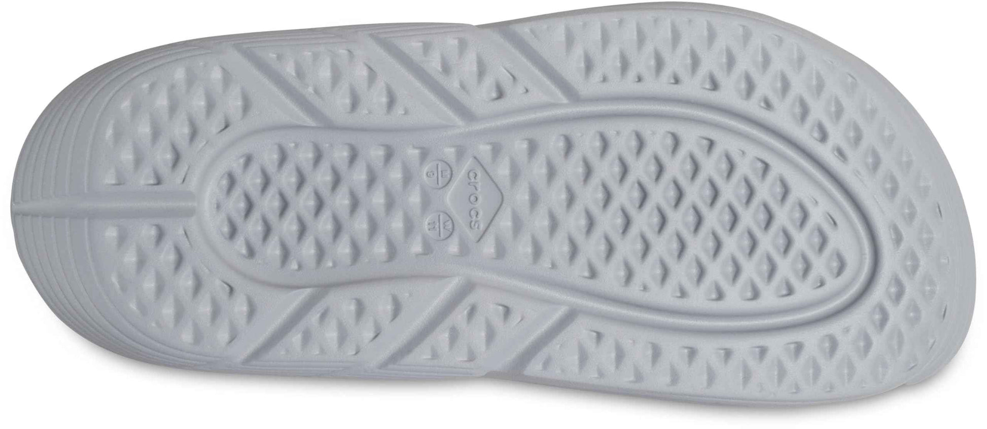 Crocs Unisex-Adult Off Grid Clog LGR Light Grey, 8 UK