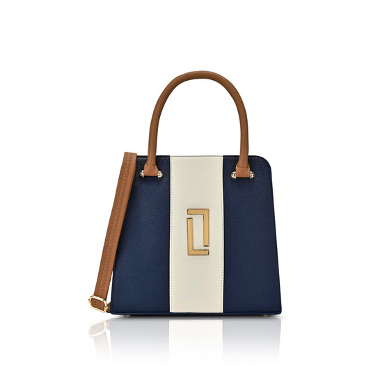 Lavie Luxe Women's Ashwa Satchel Bag for Women | Satchel Handbag for Work | Ladies purse | Stylish Shoulder Bag | Gift for Women