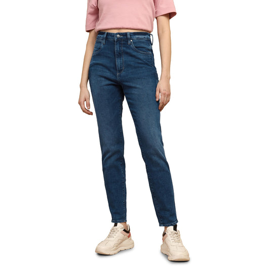 Wrangler Women Blue Skinny Fit Mid Rise Jeans