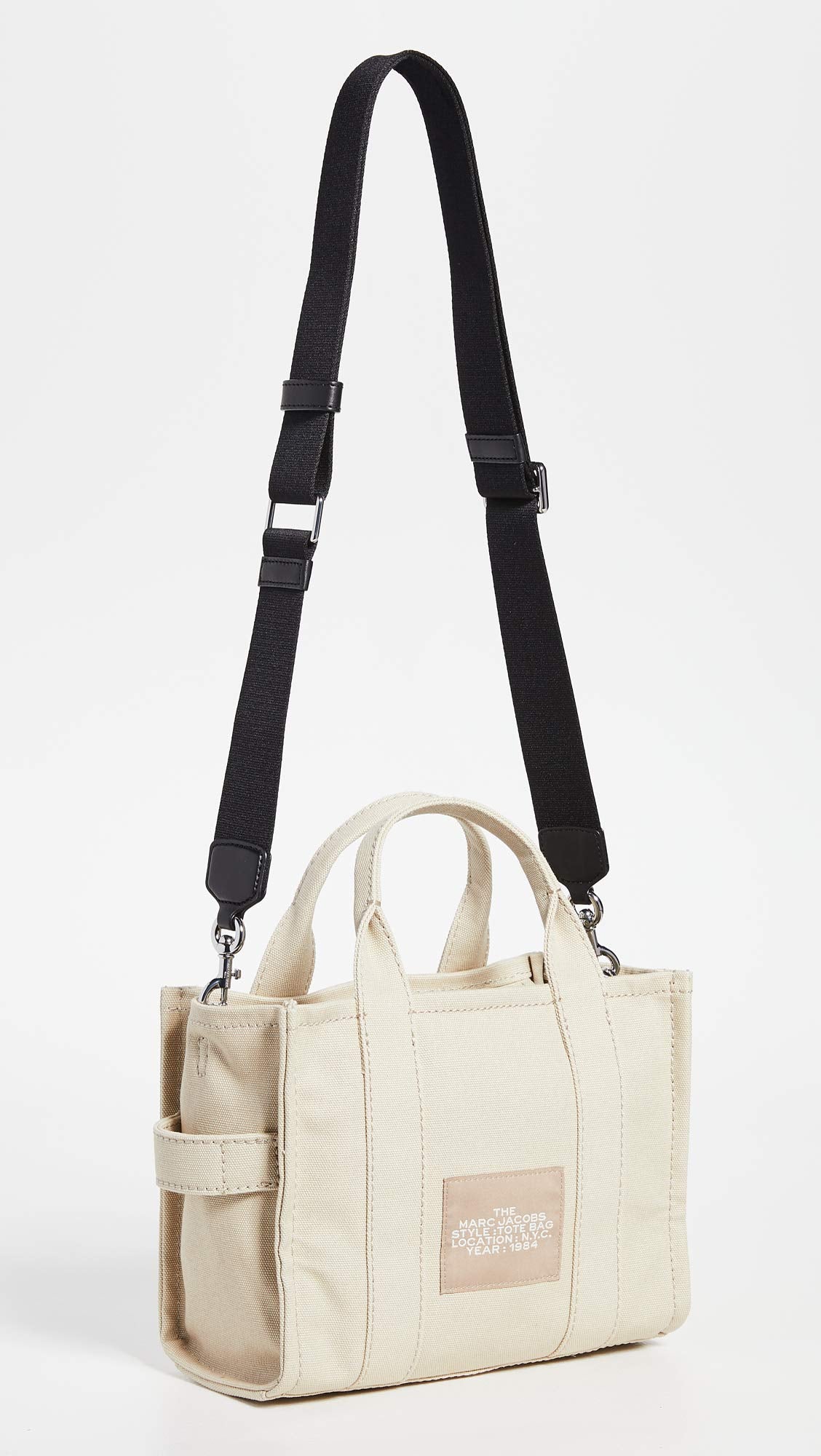 Marc Jacob The Marc Jacobs Women's Mini Traveler Tote, Beige, Off White, One Size