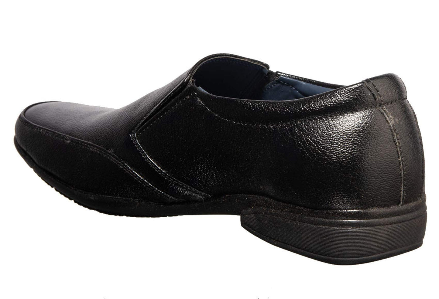 Khadim's 7235746 Premium Stylish Lightweight Comfortable Durable & Sleek Design Formal Slip-On Shoes for Men Black