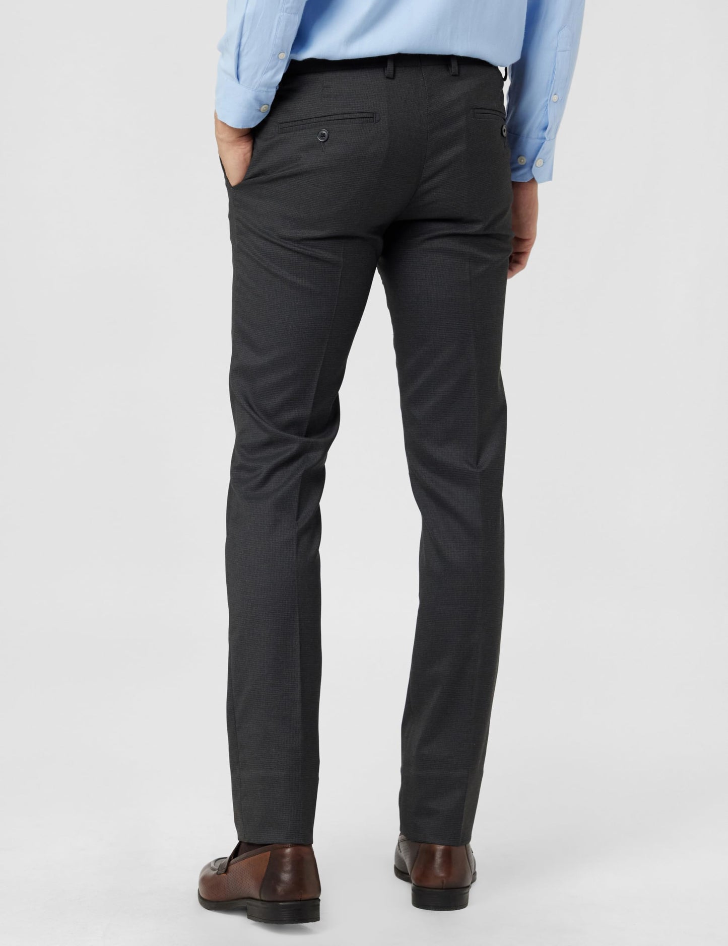 Arrow Dark Grey Formal Trouser (ARADOTR3265_30)