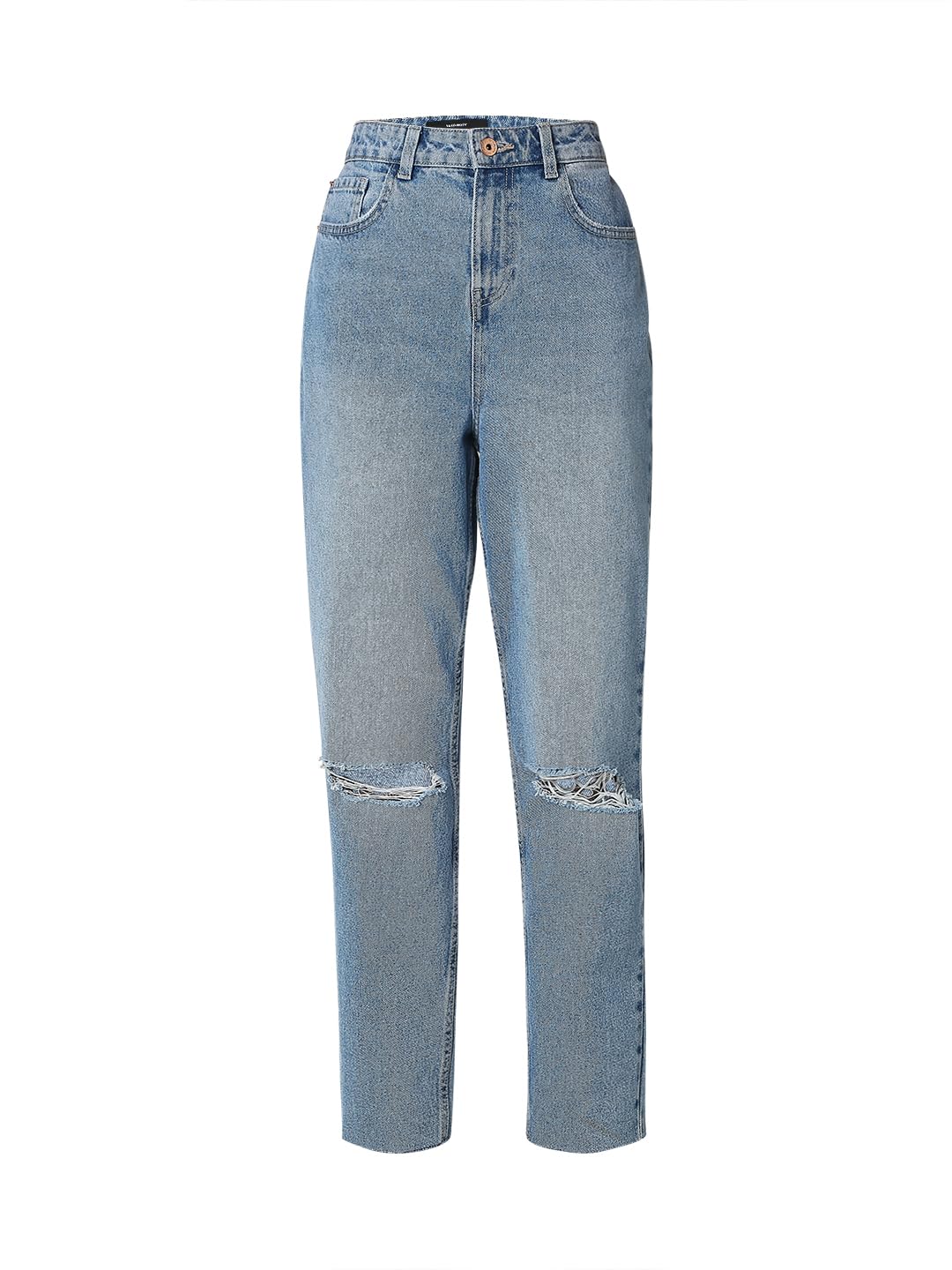 Vero Moda Women's Straight Jeans (10323913-Light Blue Denim_Light
