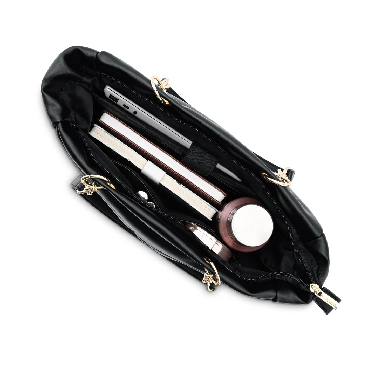 Fastrack Black Tote Bag for Women