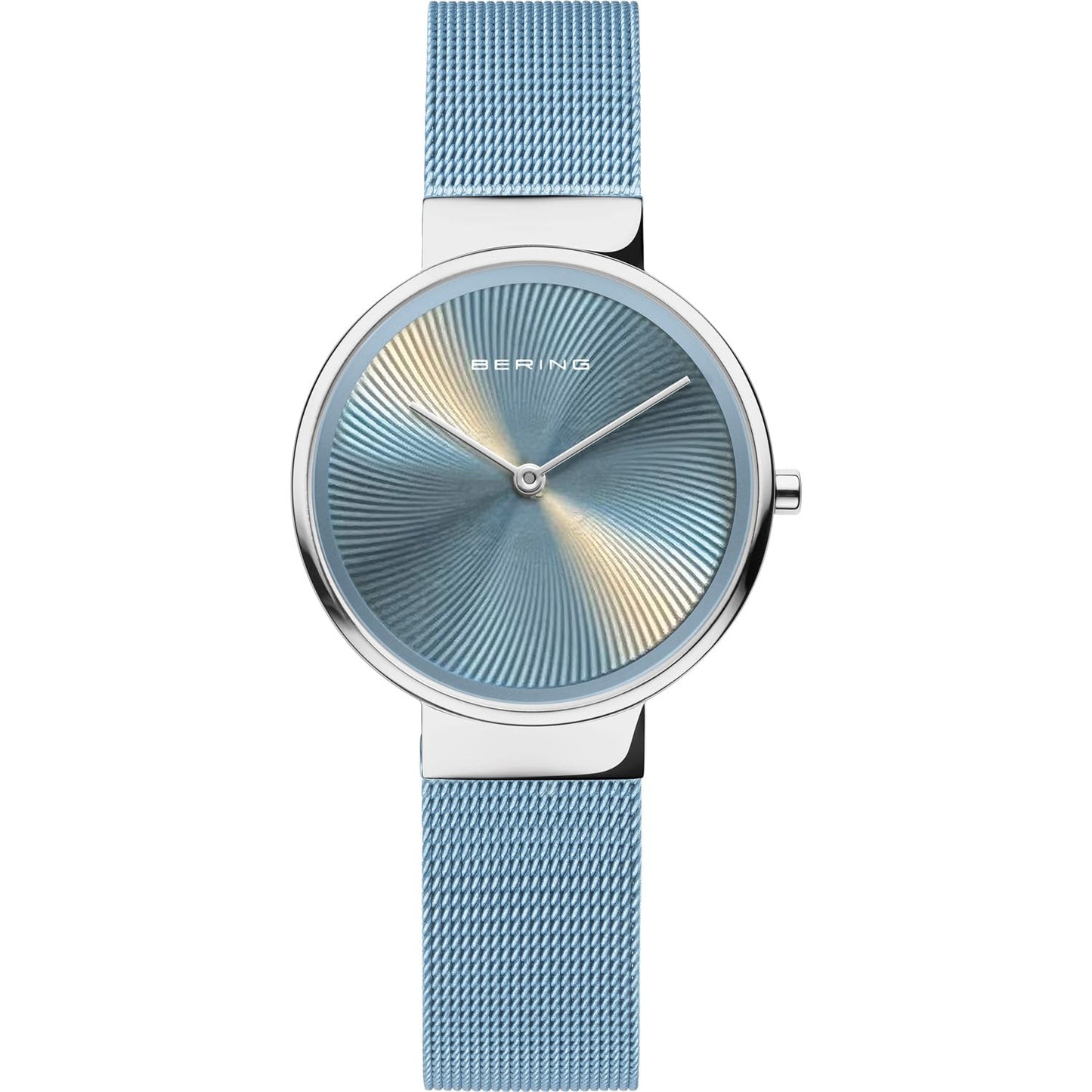 BERING Round Analog Blue Dial Women Watch 19031-308