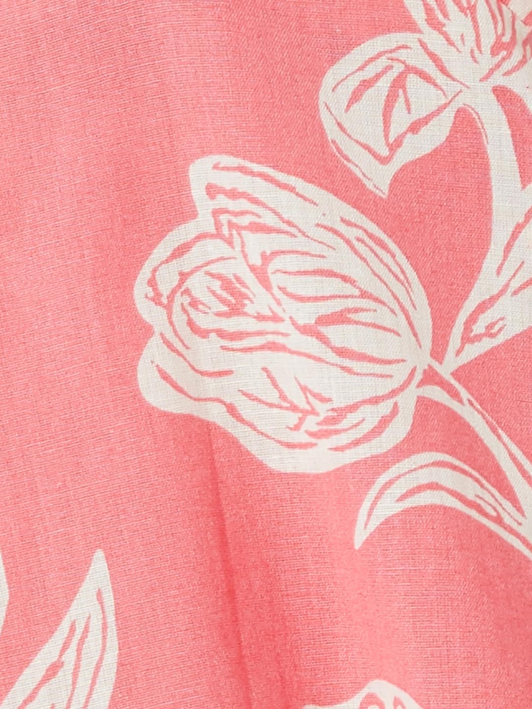 Max Women's Cotton A-Line Below The Knee Dress (NP59004_Pink