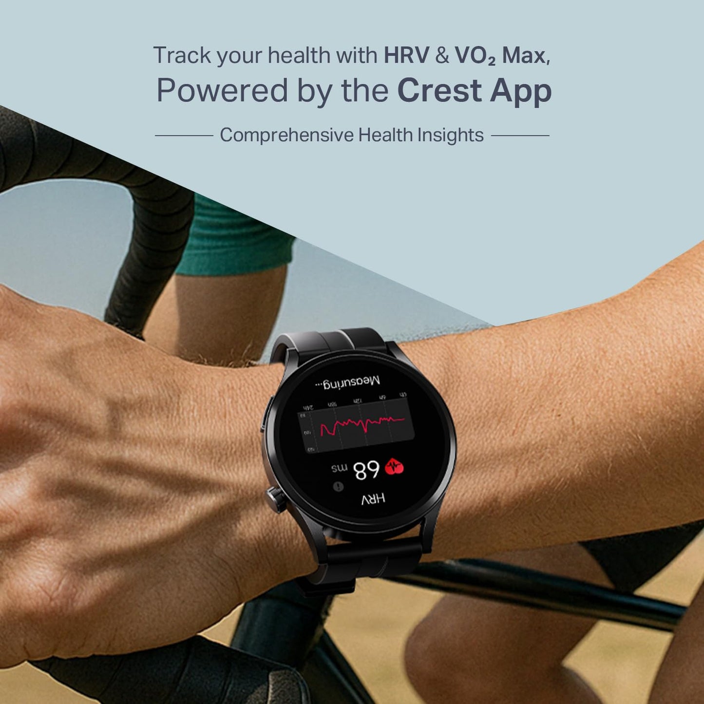 boAt Chrome Horizon, Video Watch Faces, 1.51” AMOLED Display, HRV & VO2 Max, Auto-Activity Detection, ASAP Charge, Advanced Bluetooth Calling, IP68, HR & SpO2 Monitor Smart Watch(Midnight Black)