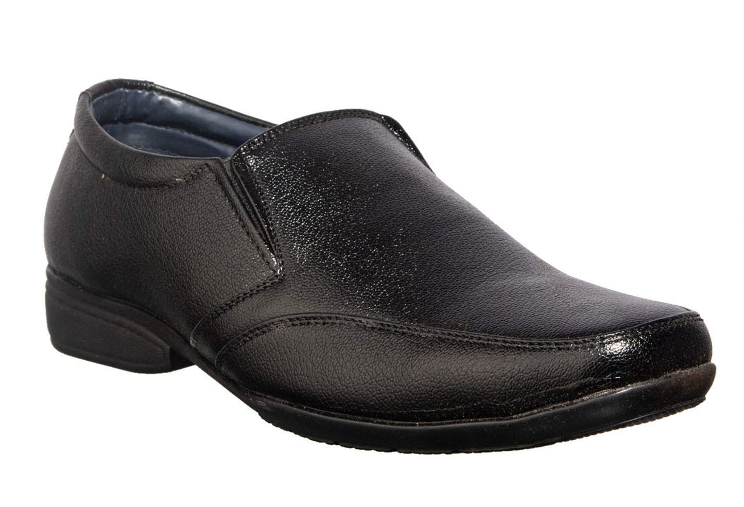 Khadim's 7235746 Premium Stylish Lightweight Comfortable Durable & Sleek Design Formal Slip-On Shoes for Men Black
