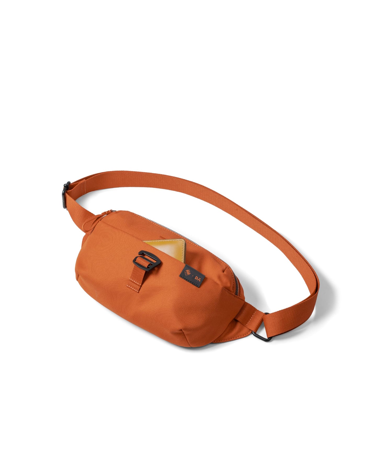 DailyObjects Monkey Shoulder Orbit Fanny Sling Crossbody Waist Bag for Men & Women I Adjustable Straps with G-Hook Closure 100% Recycled Travel Pouch|Stylish & Spacious Unisex Bag Handcrafted in India