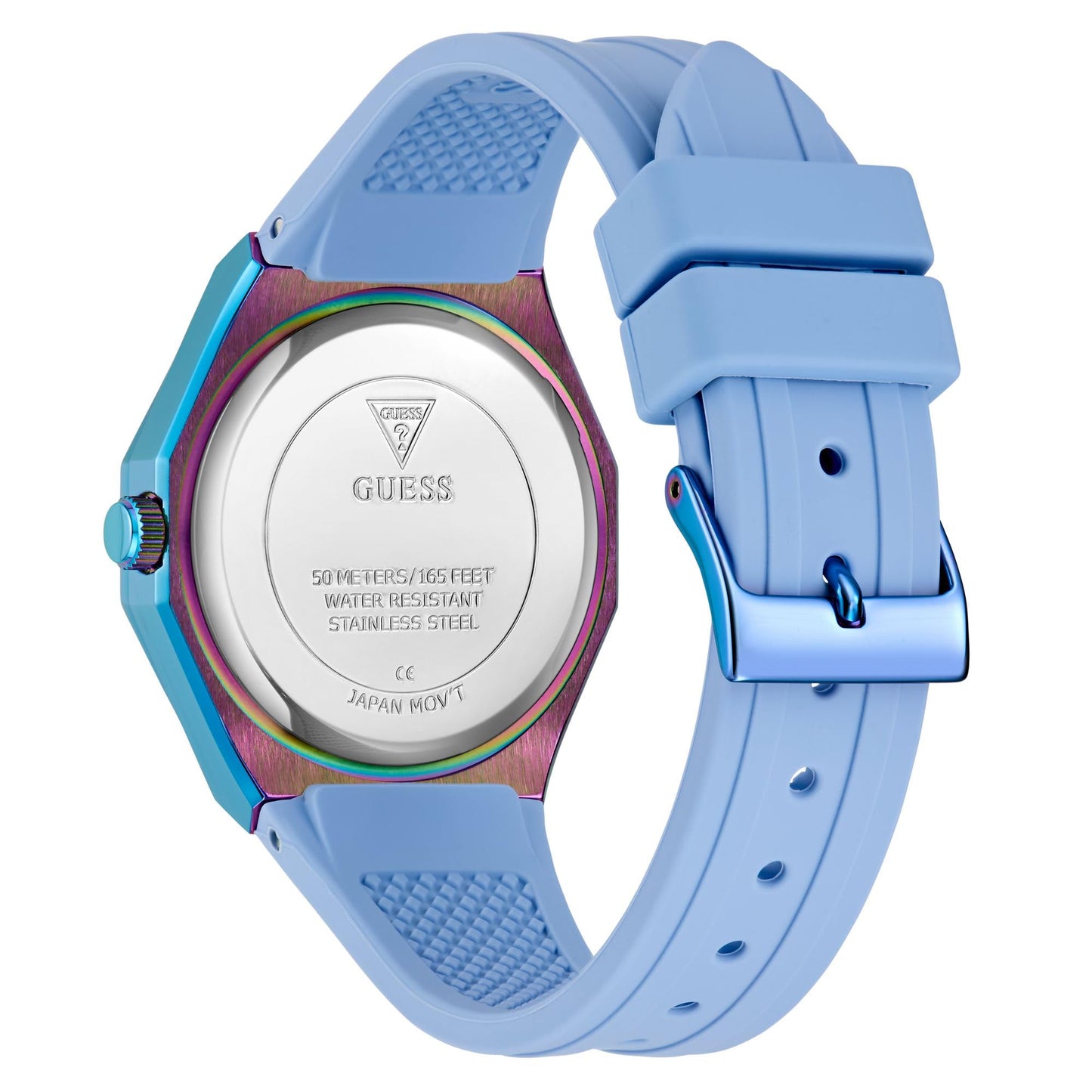 Guess Desire 36 mm Ice Blue Dial Analog Women Watch- GW0872L2