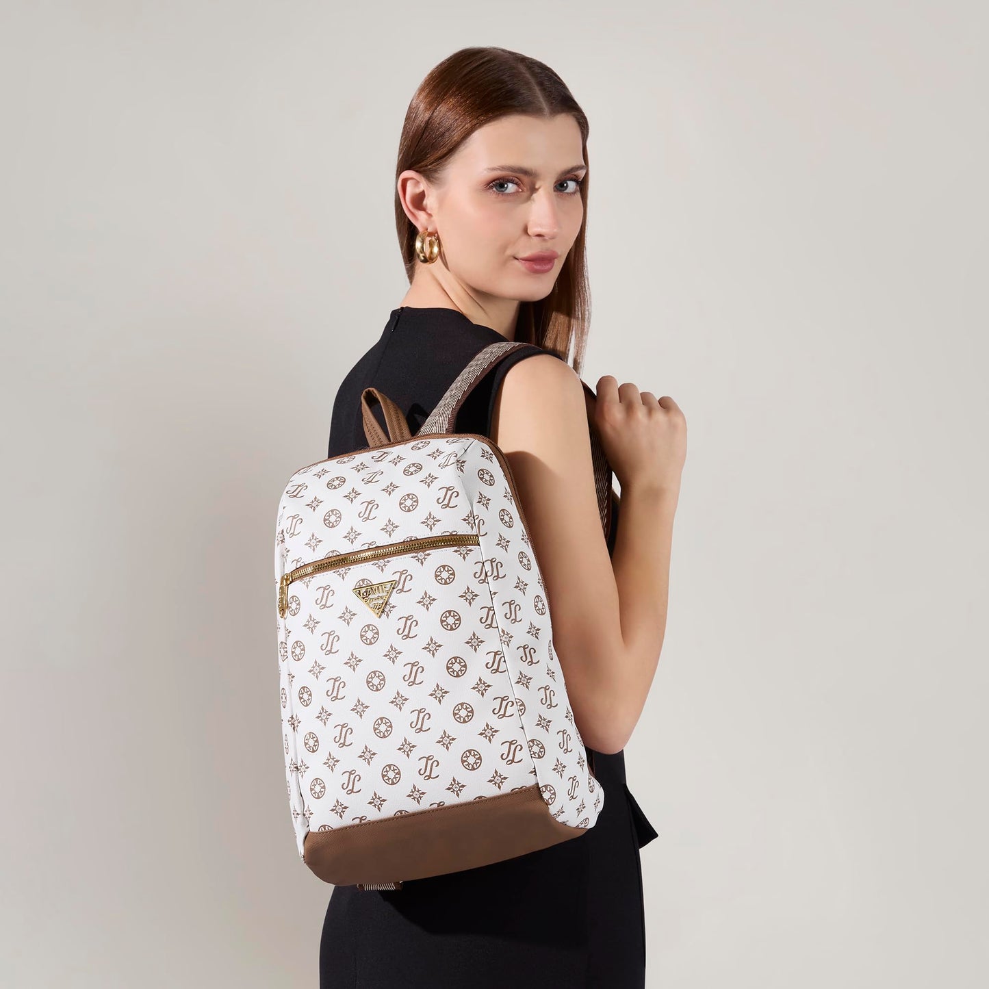 Lavie Signature Women's St.Louis 11L Fashion Backpack for Women | Compact Backpack | Ladies purse | Stylish Shoulder Bag | Gift for Women