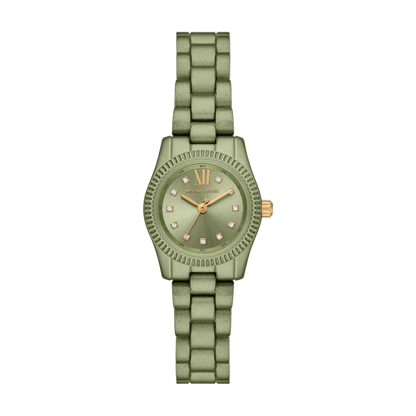 Michael Kors Lexington Green Quartz Stainless Steel Watch MK7517LE