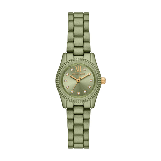 Michael Kors Lexington Green Quartz Stainless Steel Watch MK7517LE