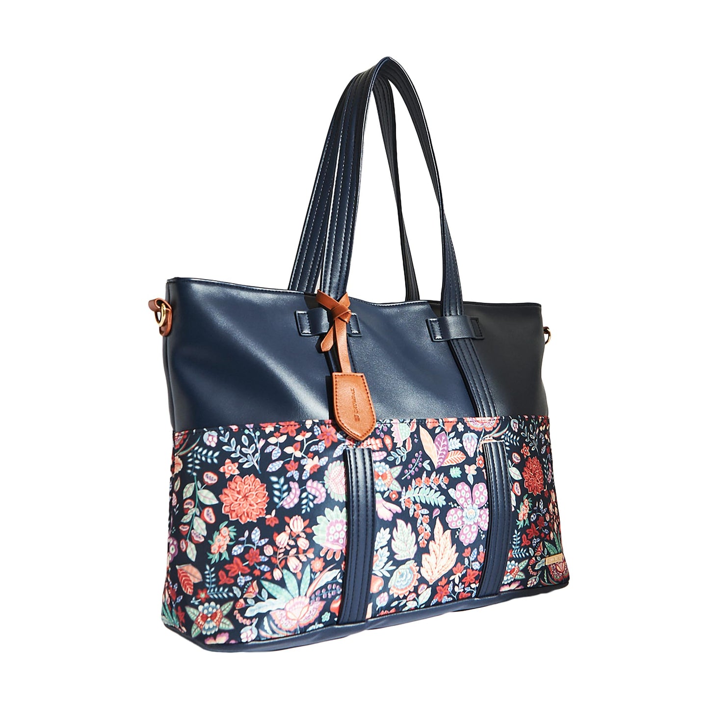 Chumbak Office Tote Bag for Women | Stylish Shoulder Bags for College | Professional Canvas Tote Bag | Laptop-Friendly College Bag