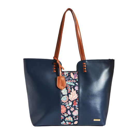 Chumbak Office Tote Bag for Women | Stylish Shoulder Bags for College | Professional Canvas Tote Bag | Laptop-Friendly College Bag