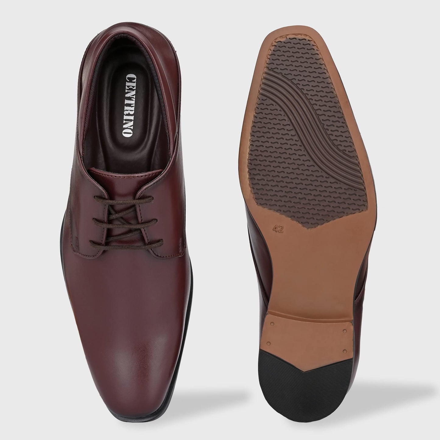 Centrino Men's Formal Shoe (Brown_9 UK_8684-2)