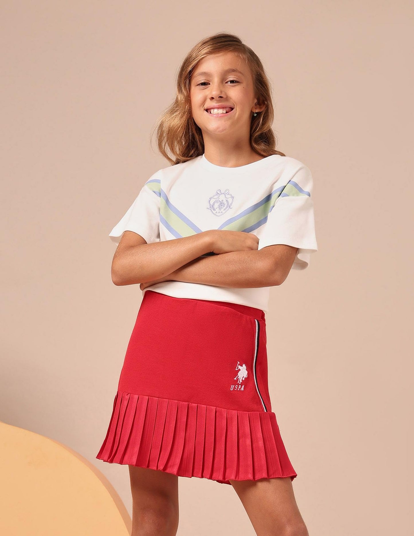 U.S. POLO ASSN. Cotton Western Skirt