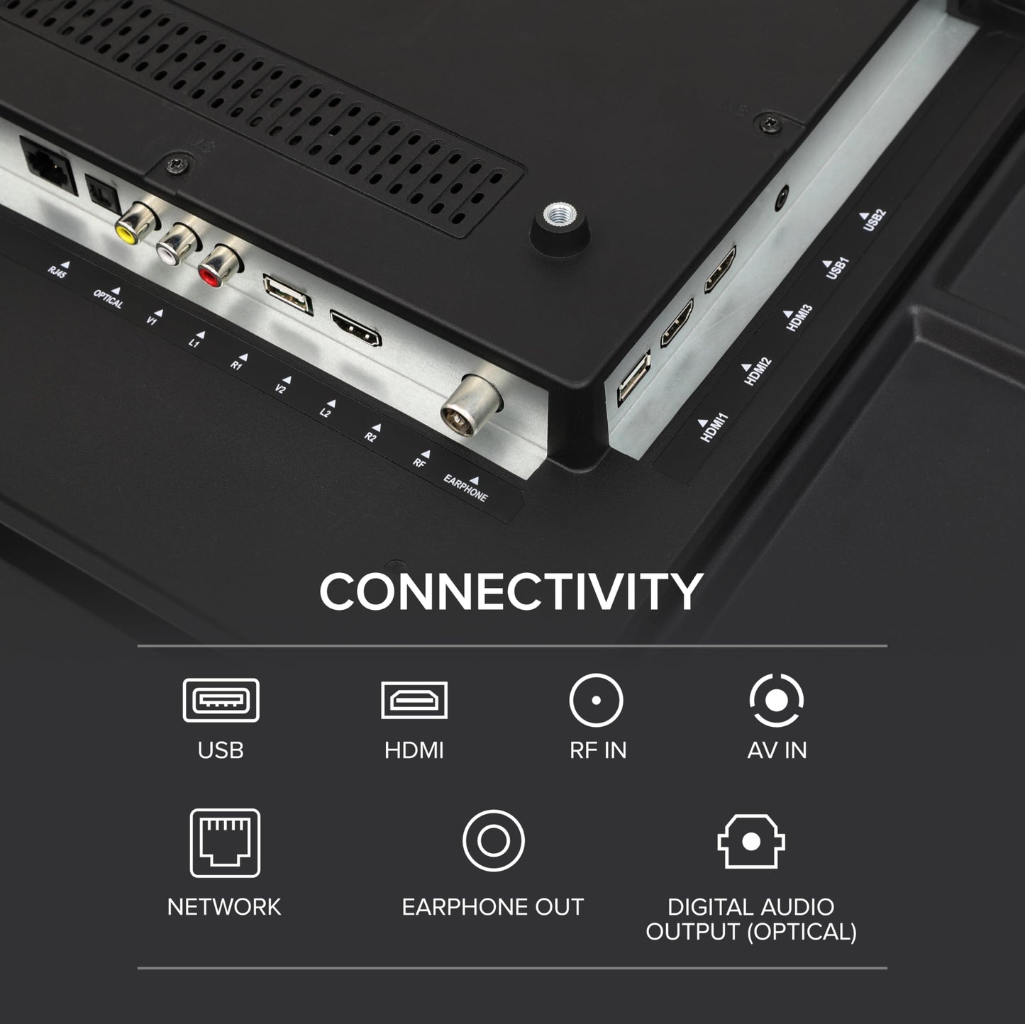 VW 80 cm (32 inches) Pro Series HD Ready Smart QLED Google TV VW32GQ1 (Black)