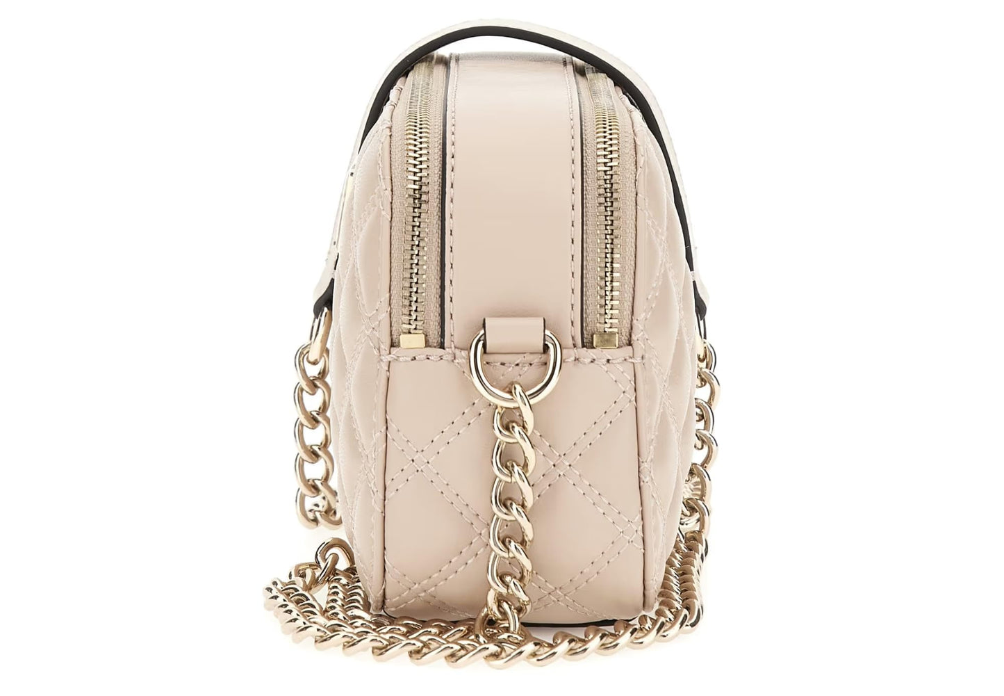 Guess Women's Light Beige Textured Crossbody Bag| Ladies Purse Handbags | Gift For Ladies