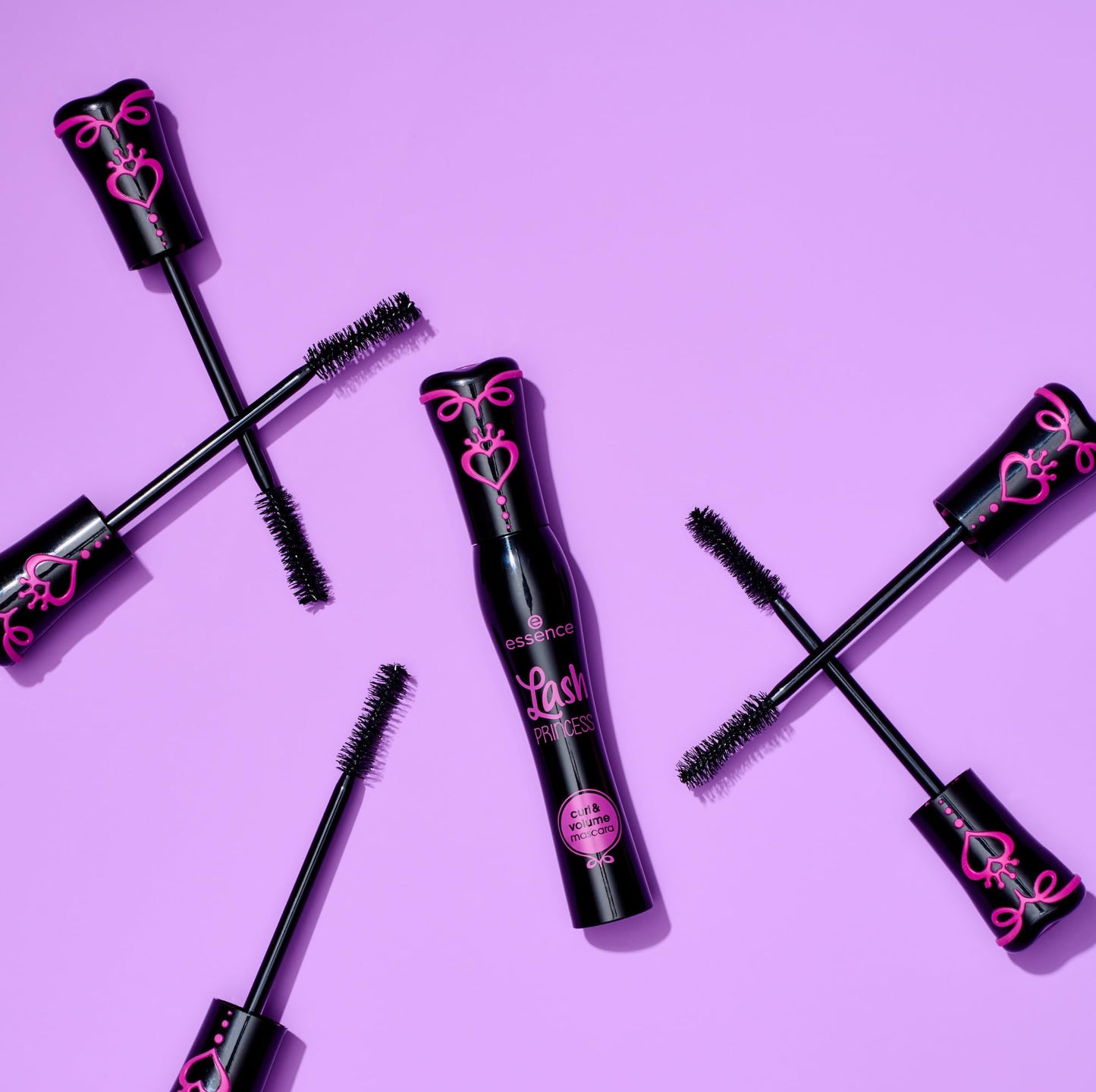 essence Lash PRINCESS curl & volume mascara, volumizing, curling, instant result, intensive (12ml)