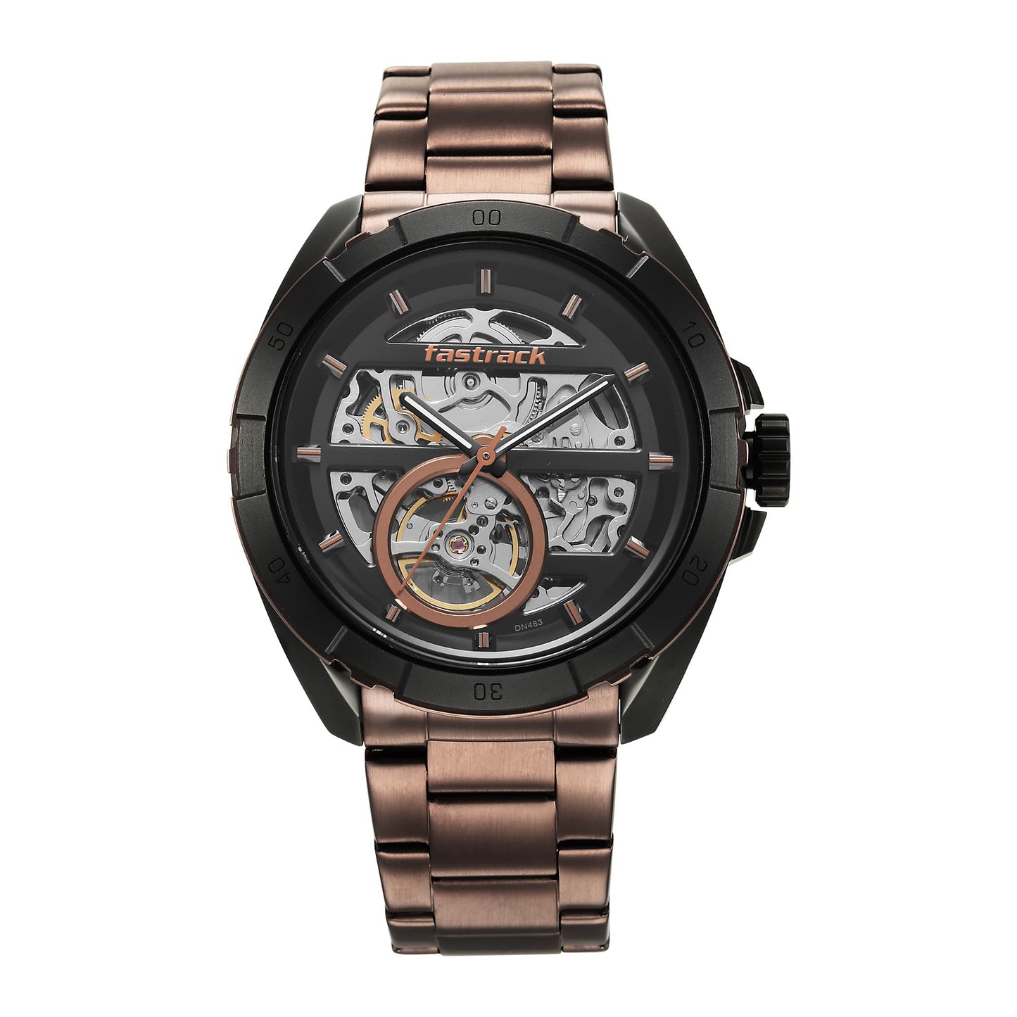 Fastrack Analog Black Dial Men's Casual Watch