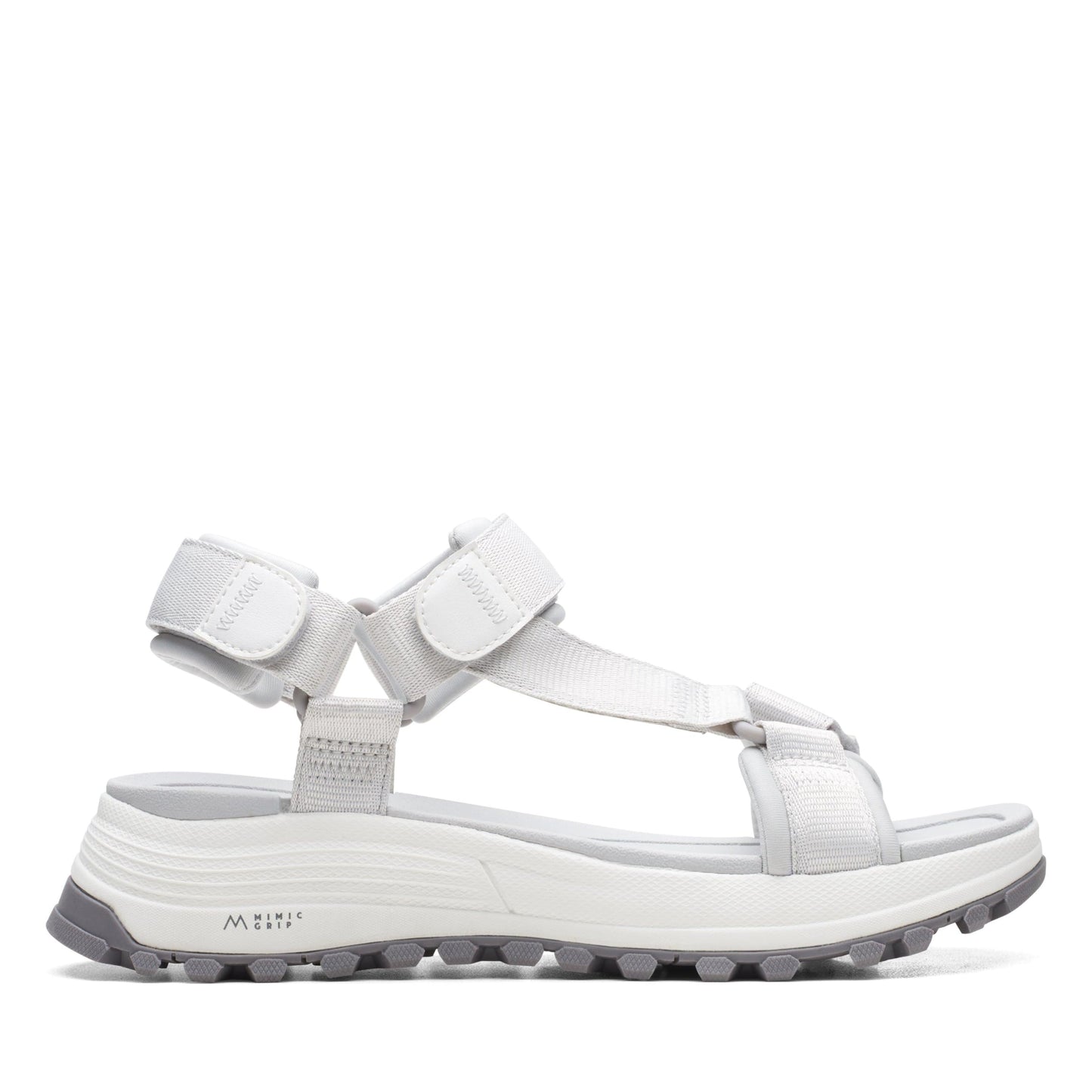 Clarks womens 26170576 White Combi Sport Sandal - 5 UK (26170576)