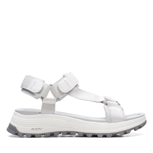 Clarks womens 26170576 White Combi Sport Sandal - 5 UK (26170576)