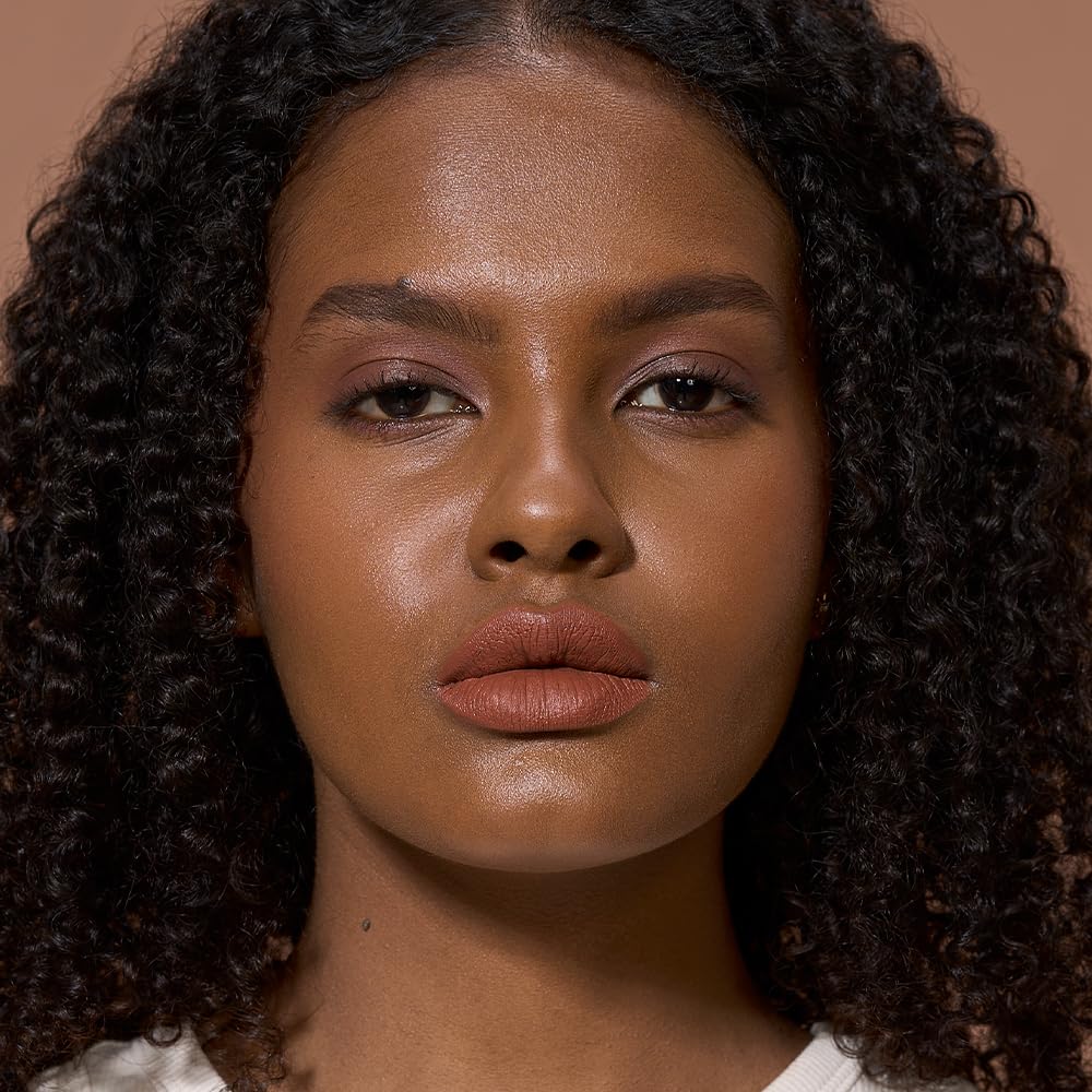 Kiro Non-Stop Airy Matte Liquid Lipstick - Barely Brown (Muted Brown), 5ml | Super-Pigmented, Long-Lasting, hydrating | Waterproof, Smudge-Proof, Lightweight | Infused with Avocado & Apricot Oil