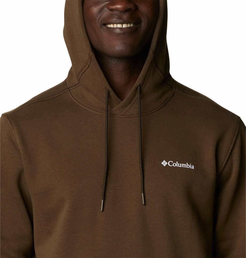 Columbia Mens CSC Basic Logo II Hoodie, Olive Green, C Sportswear 2, M