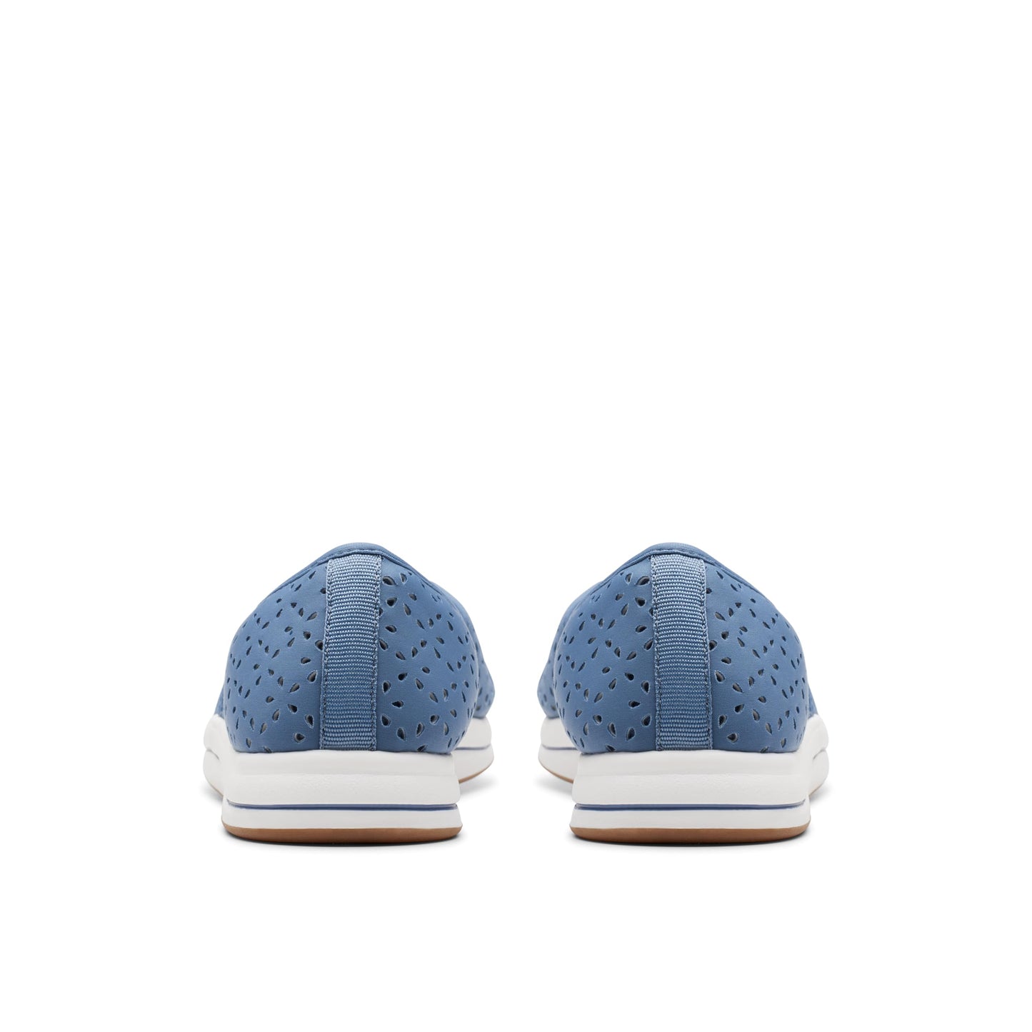 Clarks Women's Breeze Emily Loafers, Blue Textile, 7