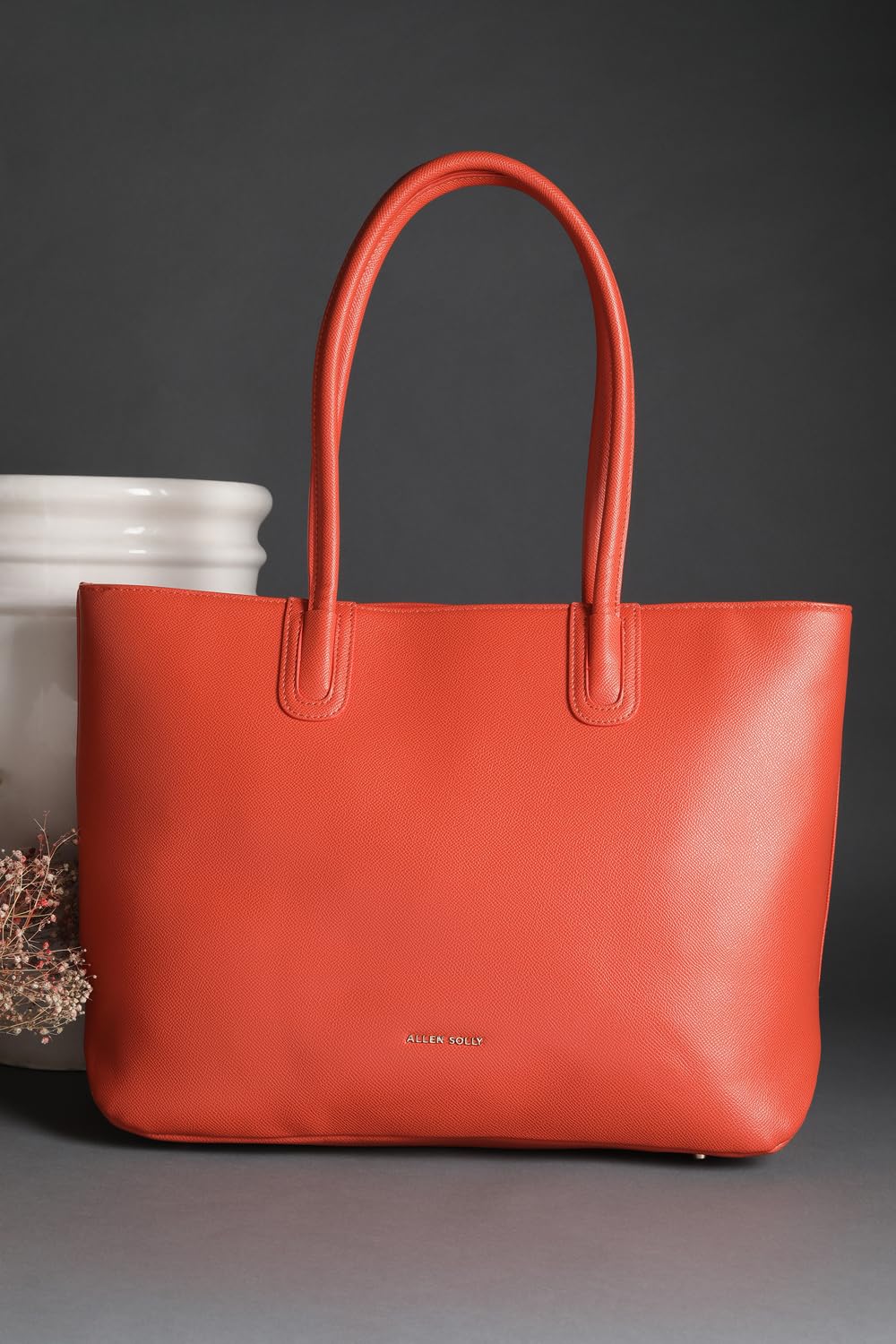 Allen Solly Women Textured Tote Bag