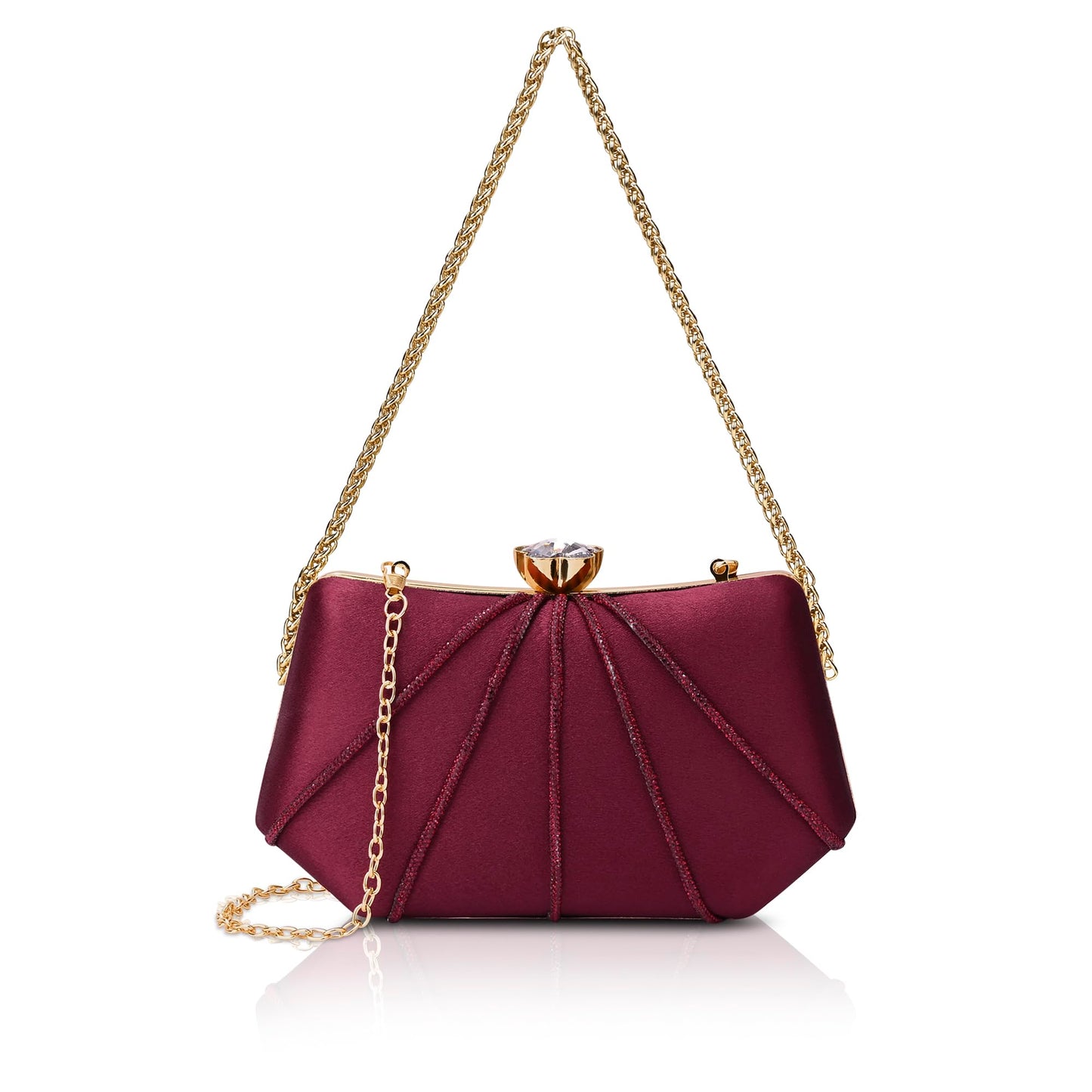 Lavie Signature Women's Akron Handle Framed Clutch | Ladies Purse | Gift For Women