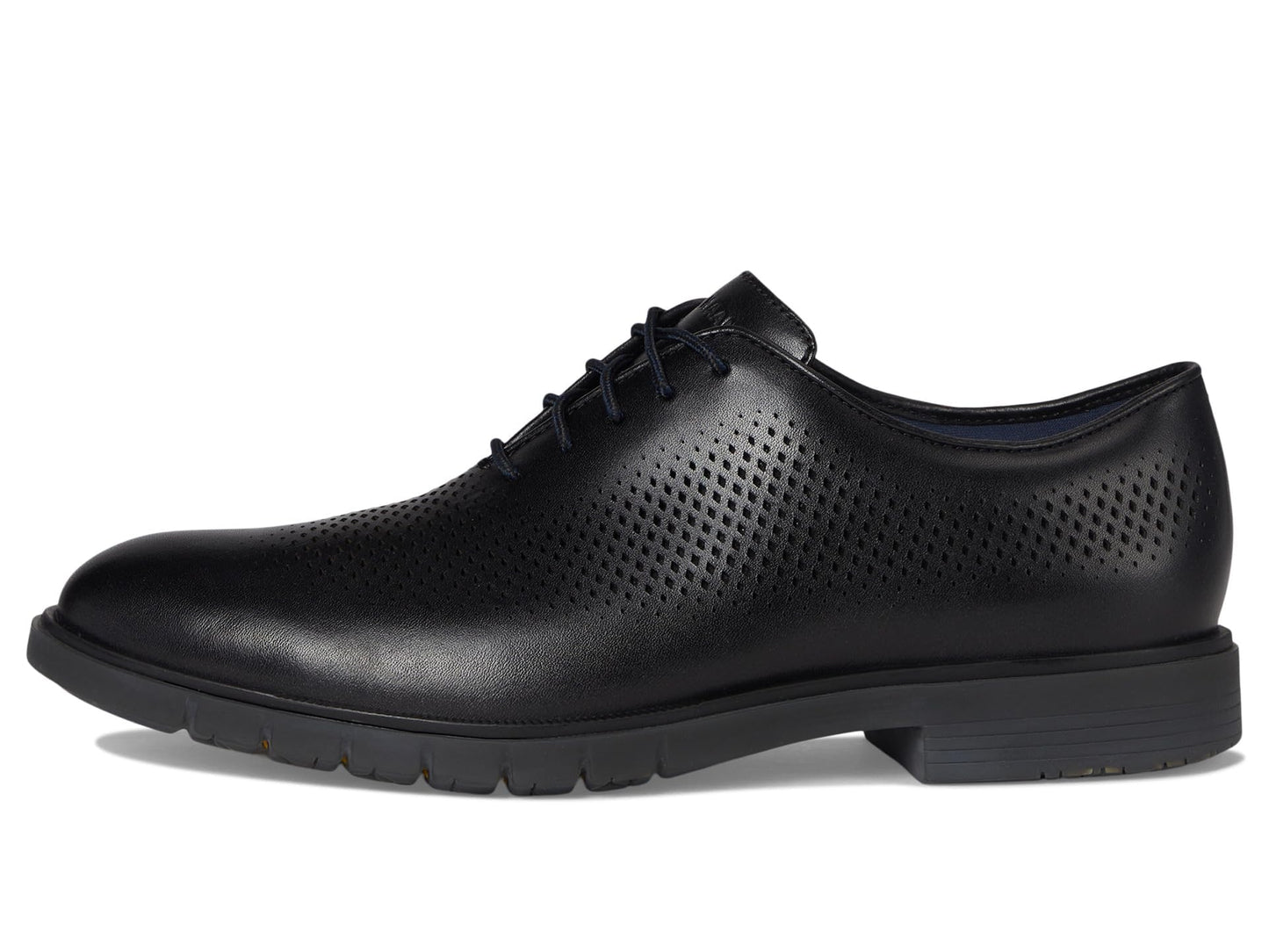 Cole Haan Mens Grandflex Dress Laser Oxfords, Black, 8.5 UK