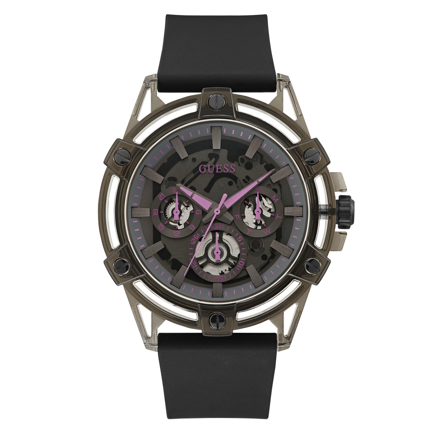 GUESS Analogue Black Dial Men's Watch-GW0032G2
