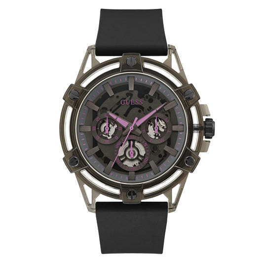 GUESS Analogue Black Dial Men's Watch-GW0032G2