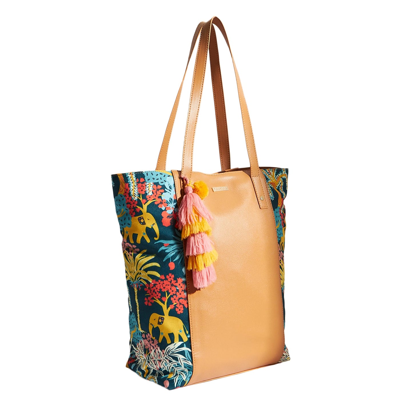 Chumbak Office Tote Bag for Women | Stylish Shoulder Bags for College | Professional Canvas Tote Bag | Laptop-Friendly College Bag