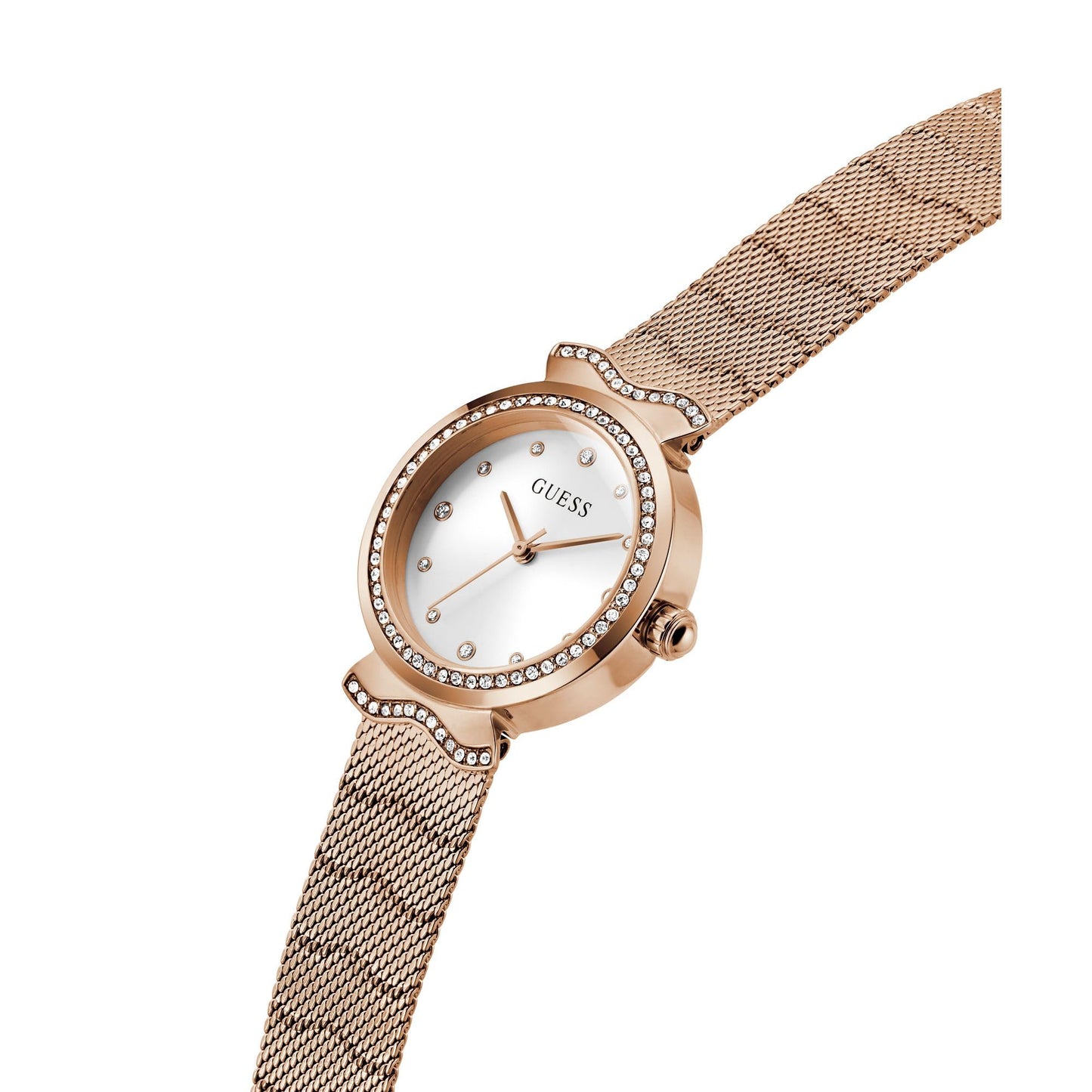Guess Mermaid White Round Dial Analog Women's Watch - GW0866L3