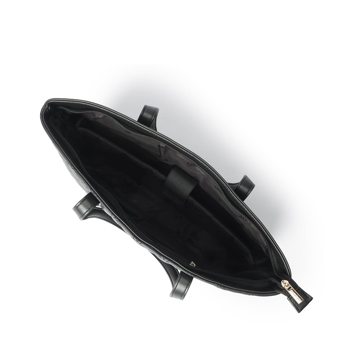 Fastrack Quilttote | Quilted Faux-Leather Laptop Tote For Women | 14-Inch Laptop Compatible Office & Casual Carry